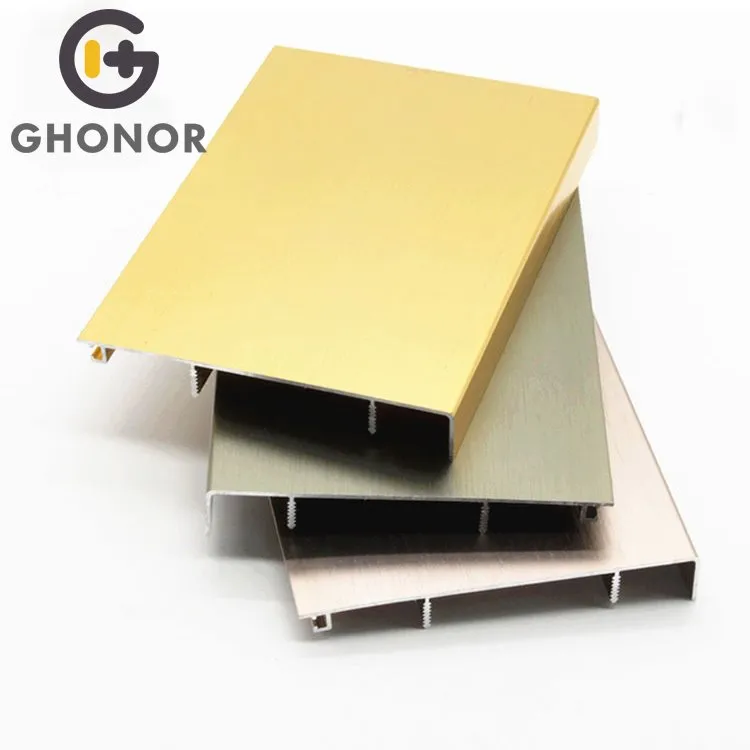 Ekstrude Aliminyòm Baseboard