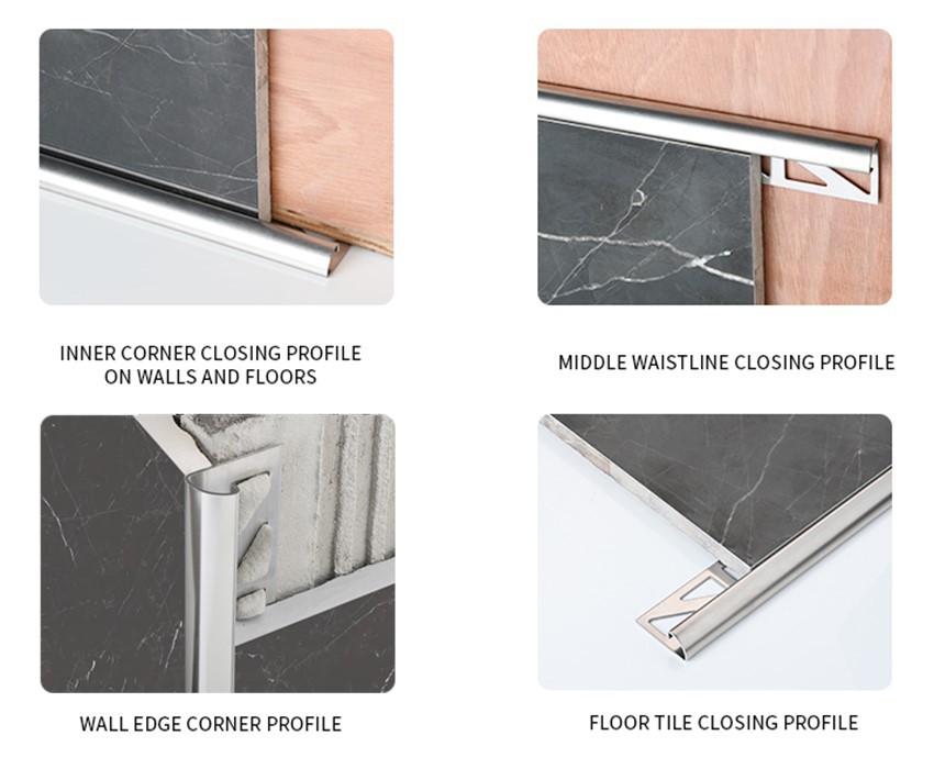 stainless steel round edge tile trim stainless steel round edge tile trim