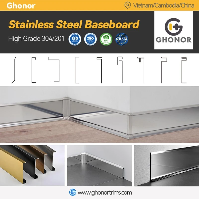 stainless steel skirting stainless steel skirting
